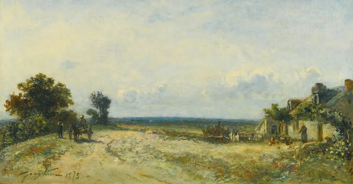 La Campagne Nivernaise (1873) - Johan Barthold Jongkind
